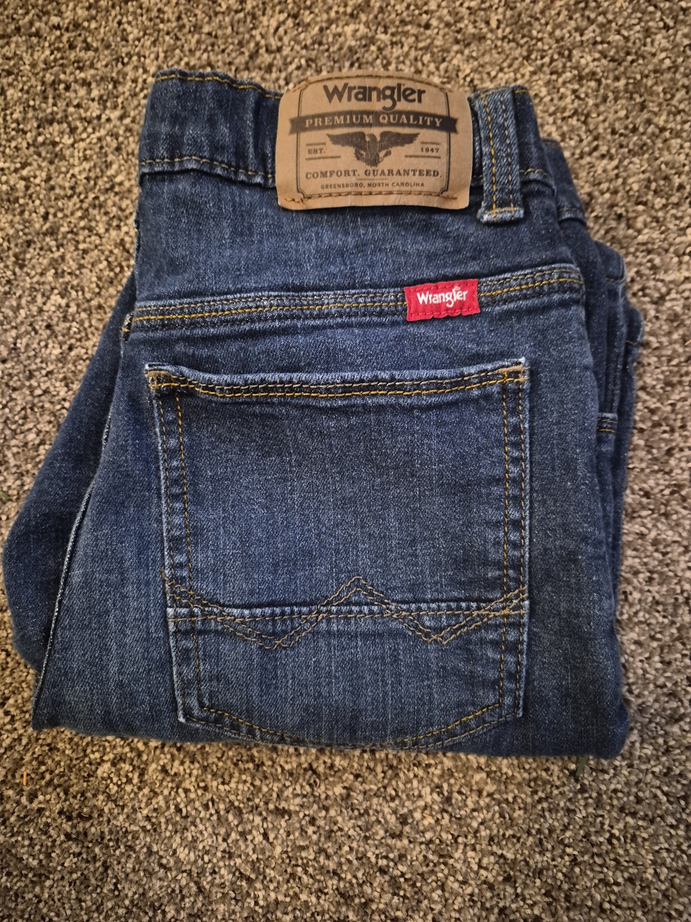 Wrangler Ladies Dark Blue Denim Jeans ***2 4 1 SALE!***
